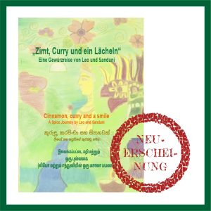 Kinderbuch "Zimt, Curry und ein Lächeln" Eine Gewürzreise von Leo und Sanduni