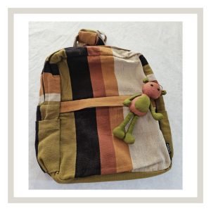 Rucksack "Kandygs Ocean braun" mit Äffchen